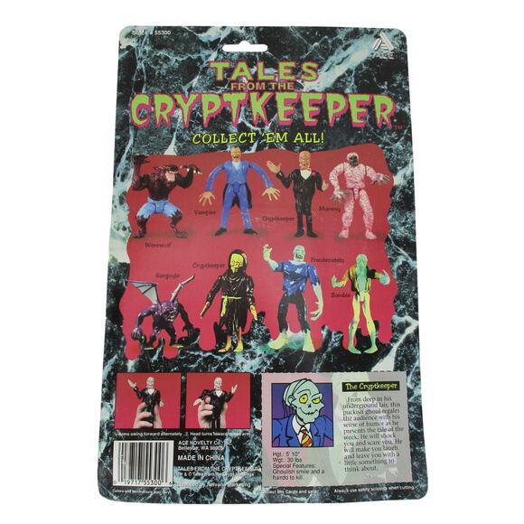 Tales from the Cryptkeeper Action Figures The Cryptkeeper- Card Error - NOS - Picture 2 of 4